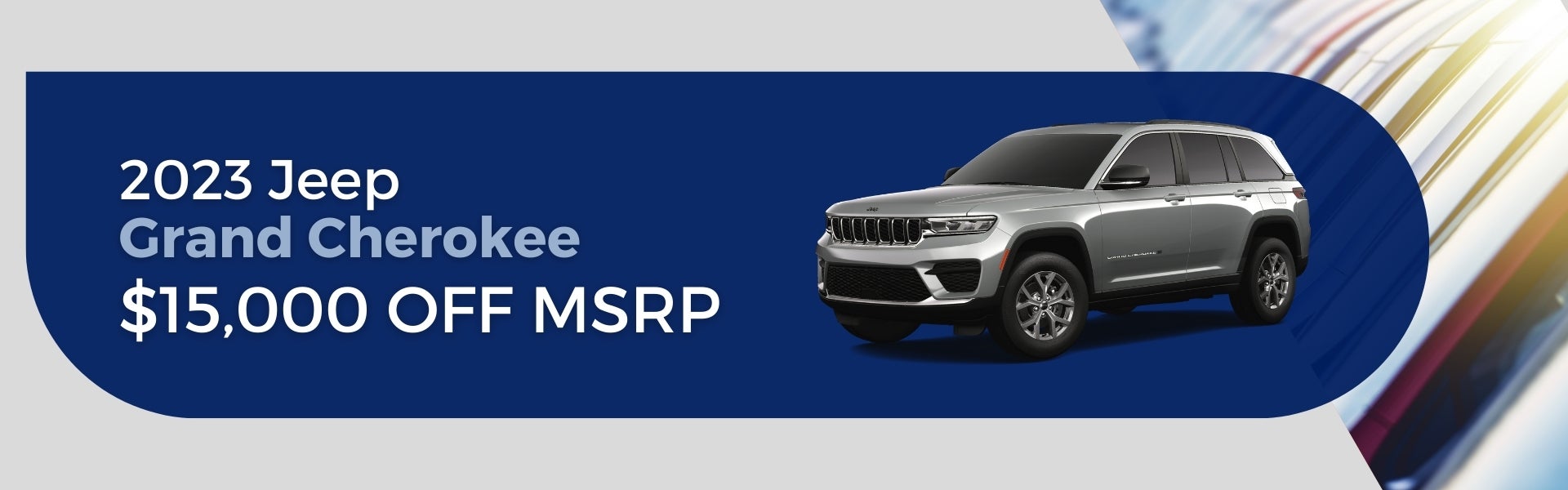 2023 Jeep Grand Cherokee $15,000 Off MSRP